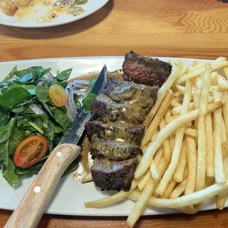Peppercorn Crusted Steak