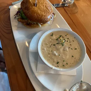 Double Dipped Fried Chicken Sandwich