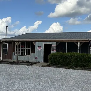 Front of building