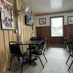 One of the dining rooms