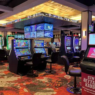 slot machines in a casino