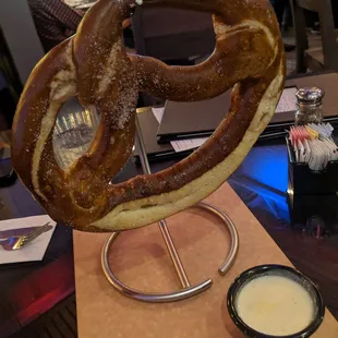 Pretzel appetizer