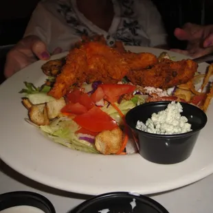 Crispy Chicken &amp; Salad