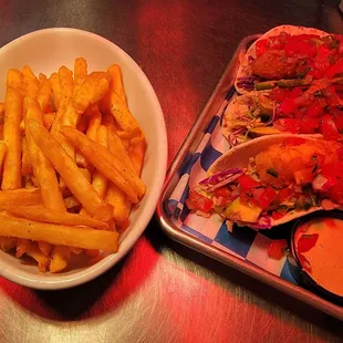 Tacos &amp; fries