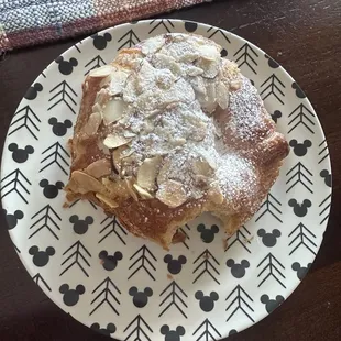 Almond croissant to go