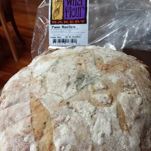 This is the $4.50 fresh loaf I bought yesterday.....covered in mold!!!!