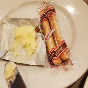 I chose Breadsticks from bread basket to go with my Clam Chowder Soup.  2/11/2022