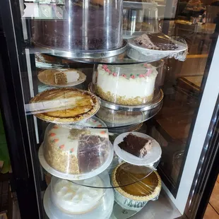 While exiting omgeee check out the cakes and pies on display. Buy a slice or the whole thing!   1/6/2022