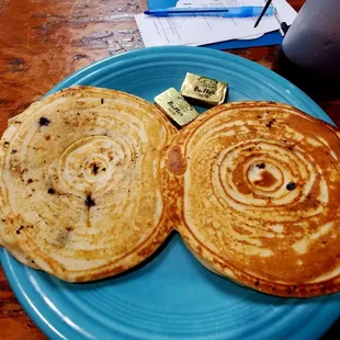 Boo-berry pancakes