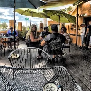 Patio and inside dining now fully open to capacity!  Yea.