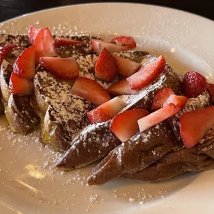 French Toast with strawberries