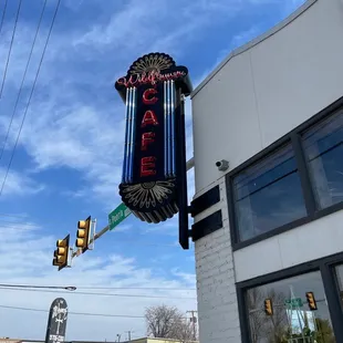 Corner sign - can't miss it!