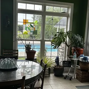 Sun room or "Green Room"