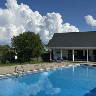 Enjoy the afternoon at the pool