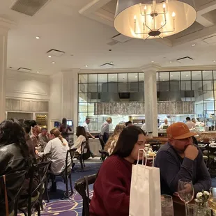 Main dining area