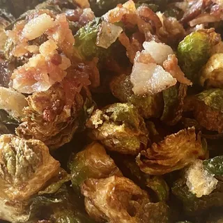 Crispy Brussels Sprouts & Bacon