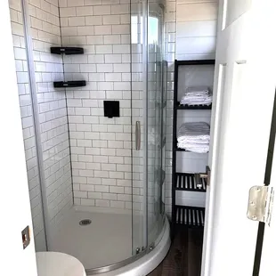 Bathroom inside our nicest Valley View cabins