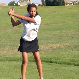 #2 showing good form...