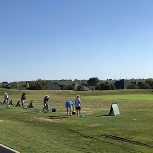 Practice tees