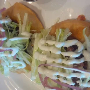 Mini Frybread Tacos! Delicious!