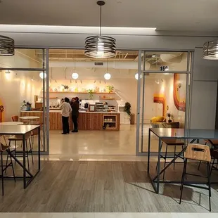 a view of a coffee shop