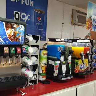 soda, soda, soft drinks, and other beverages