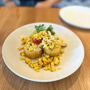 Mexican corn cakes
