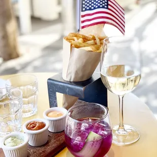 Happy hour (I added the American flag after just becoming a citizen)