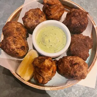 Mushroom Fritters