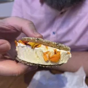 Pawpaw semifreddo