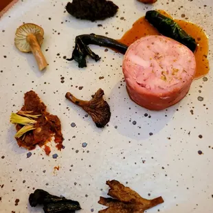 Rabbit Ballotine w Wild Mushrooms