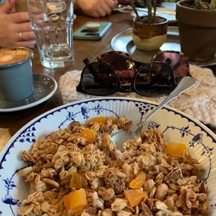 Yogurt and granola, light and delightful!