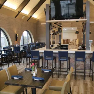 Have a drink at the clubhouse bar