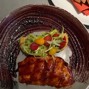 BBQ Salmon Salad