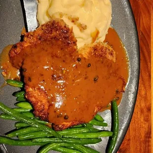 Pecan crusted chicken.