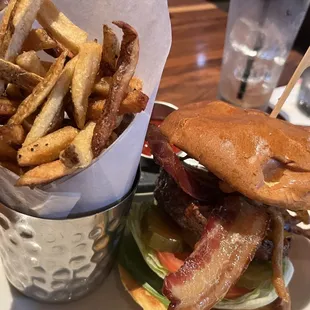 Tx BBQ Burger So HUGE!!