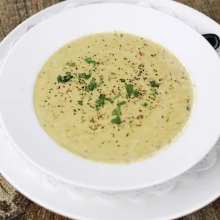 Poblano Corn Chowder Soup