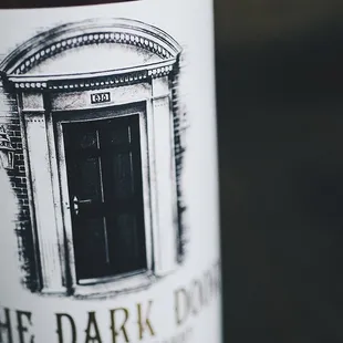 a bottle of the dark door