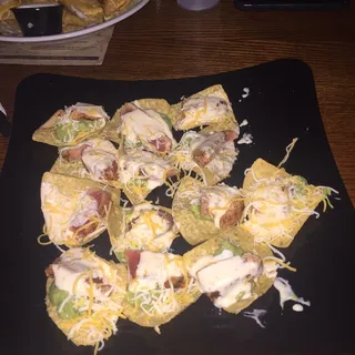 Southwest Tuna Nachos