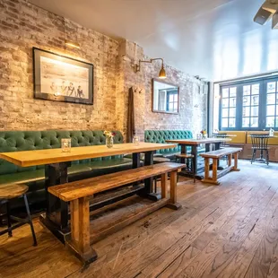 Bar tables at Wilfie &amp; Nell