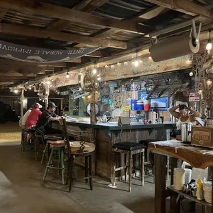 Bar area