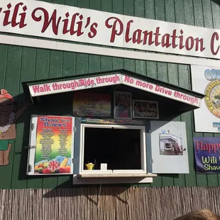 Giant shaved ice and for cheaper than other roadside places we've been!