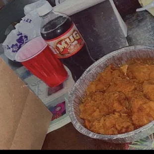 Hot Wings + Mug Root Beer
