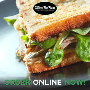 Order online &amp; save $5 off your first order. Use coupon code &quot;welcome5&quot;. Order Online Today  http://go.wilkensfinefoods.com/order