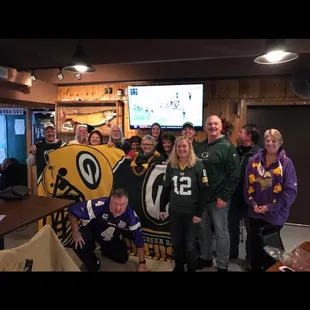packers Vikings game at Wilkins 2016