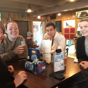 Great pizza fries, pool and beverages at this place. Friendliest servers anywhere!