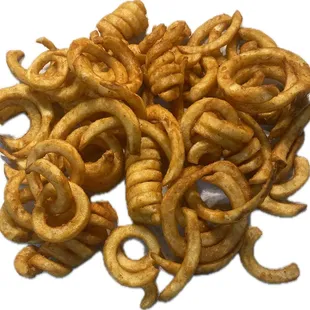 a pile of onion rings