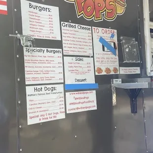 Menu as of August 18, 2021.