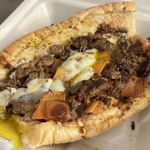 "Philly Cheesesteak &amp; Eggs"