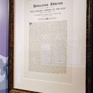 Education Center: Dedication Address  10-15-2024